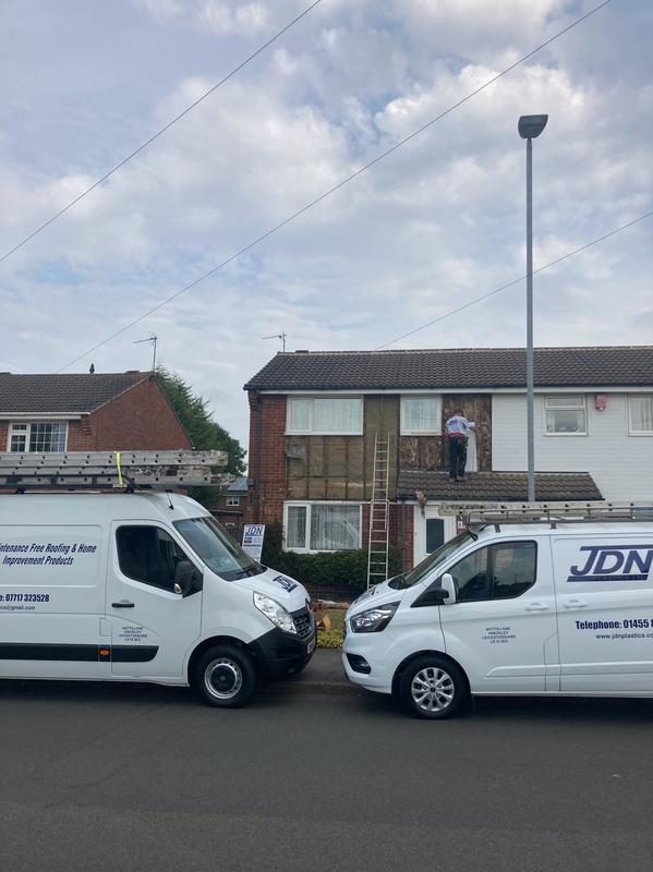JDN vans on a job