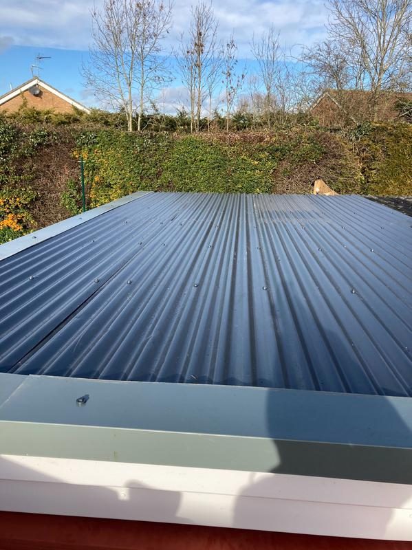 New garage roof