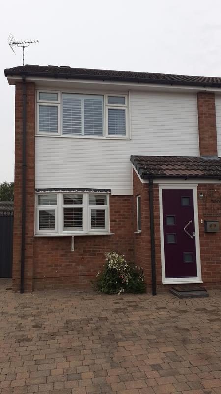 Finished house front